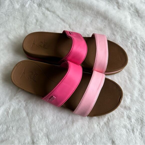 Reef Horizon Hi Sandal Pink Girl’s Size 3 - Picture 1 of 15